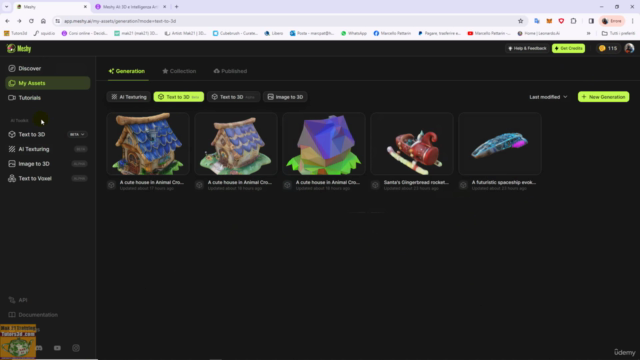 Meshy AI: 3D e Intelligenza Artificiale per Tutti. – Screenshot 2