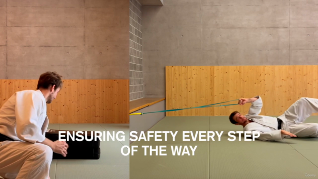 Learn Soft Aikido Ukemi — Master Tobi Ukemi Breakfall – Screenshot 4