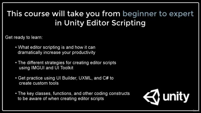 Unity Editor Scripting - Beginner to Expert (Updated 2025) – Screenshot 1
