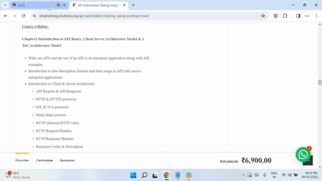 Mastering API Automation with Postman - Beginner to Adv – Screenshot 1