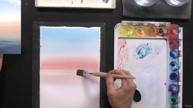 Aquarell-Kurs: Wasser- und Meereslandschaften meistern – Screenshot 4