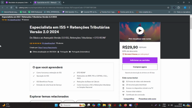 Especialista em ISS + Retenções Versão 2.0 (2025) – Screenshot 1