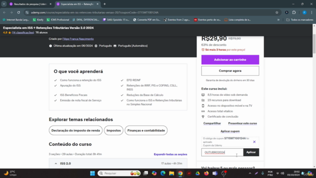 Especialista em ISS + Retenções Versão 2.0 (2025) – Screenshot 2