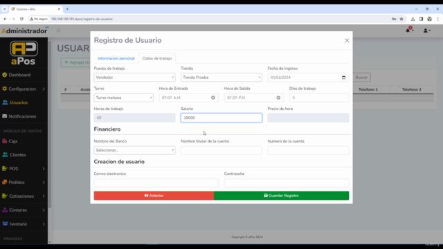 Sistema de Facturacion Electronica en PHP y Ajax – Screenshot 2