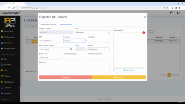Sistema de Facturacion Electronica en PHP y Ajax – Screenshot 3