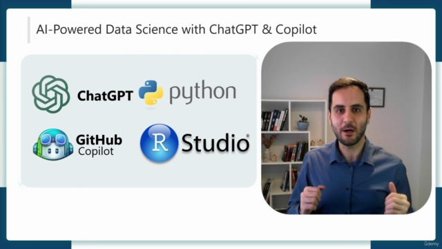 ChatGPT & Copilot for Python & R Data Science Projects – Screenshot 1