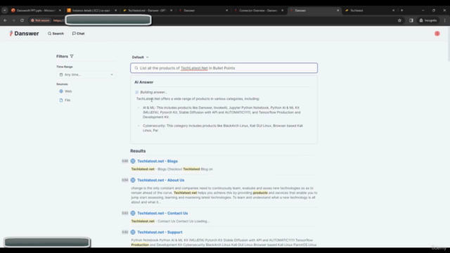 DanswerAI: GPT to Chat & Query your own data – Screenshot 1