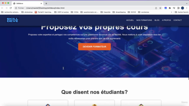 HTML et CSS: Formation complète - Créer un beau site web – Screenshot 3