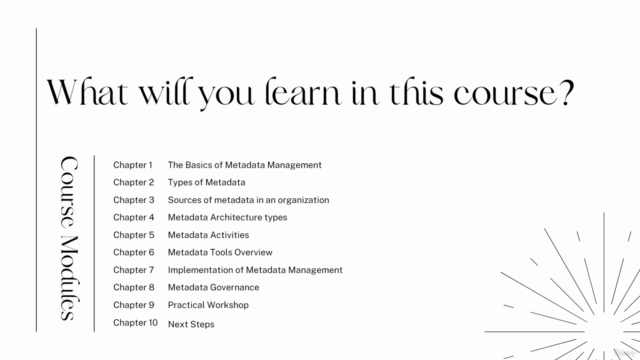 Metadata Management Masterclass - The Ultimate Course – Screenshot 1