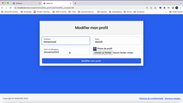 PHP et MySQL: devenir développeur PHP et créer un PROJET CMS – Screenshot 4