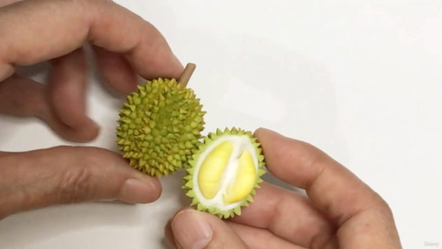 Miniature Durian, how to do mini durian with air dry clay. - Screenshot_03
