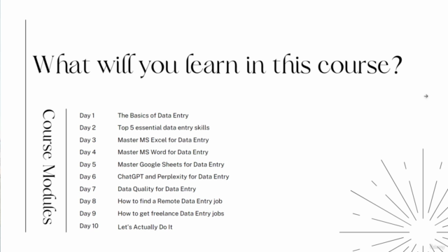 Data Entry Masterclass - The Ultimate 10 Day Course – Screenshot 3