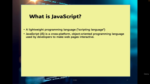 Javascript for beginners – Screenshot 2