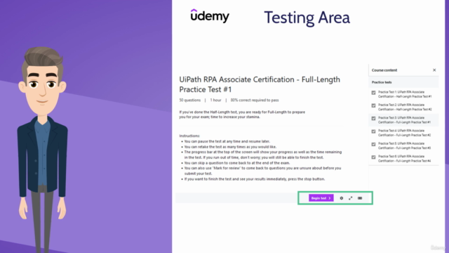 Practice Exams | UiPath Automation Business Analyst Cert – Screenshot 2