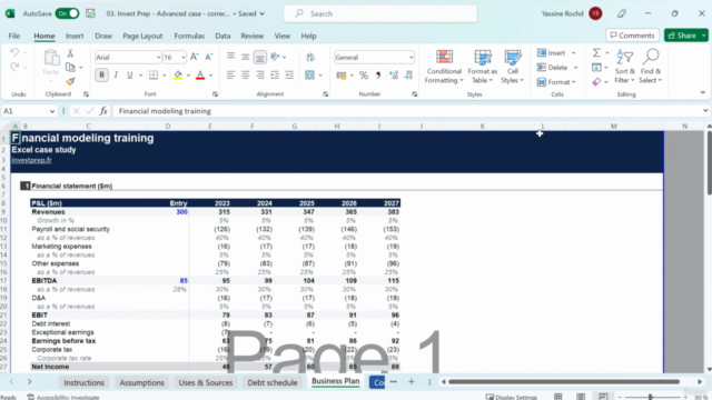 Modellazione finanziaria: corso completo di finanza su Excel – Screenshot 4
