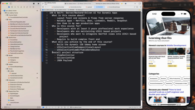 iOS & Swift: Server/Backend-Driven UI for Dynamic Apps – Screenshot 2