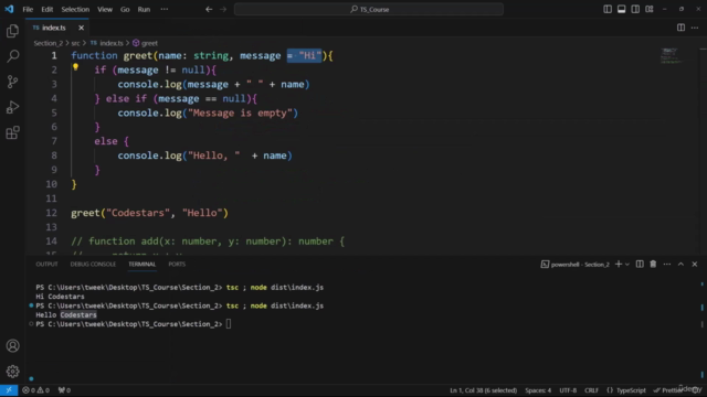 The Complete TypeScript Course - Build 3 Projects! – Screenshot 1