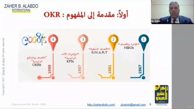 Certified Objectives and Key Results (OKRs) "Arabic" – Screenshot 1