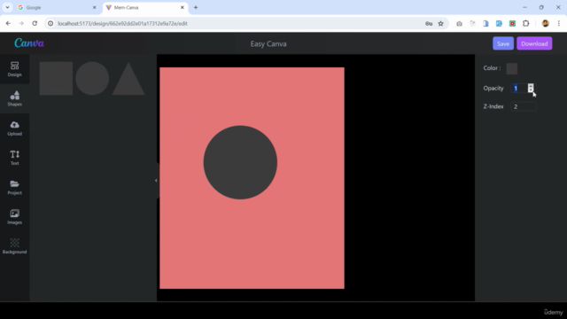Modern React, Express 2025 Build Complete Canva Project A-Z – Screenshot 2