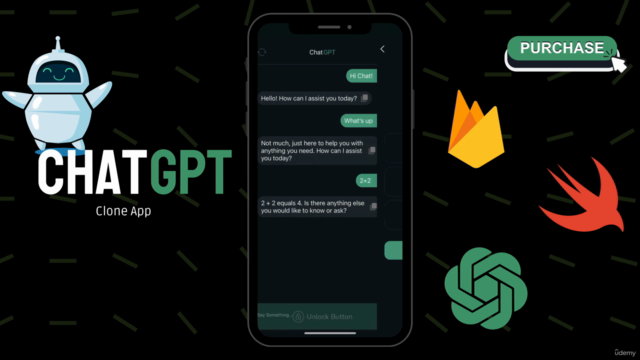 ChatGPT Clone App | OpenAI | iOS18 & Swift6 | Xcode 16 – Screenshot 2