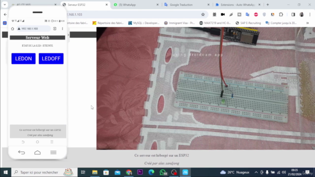 ESP32 : Apprenez à créer votre propre serveur web – Screenshot 2