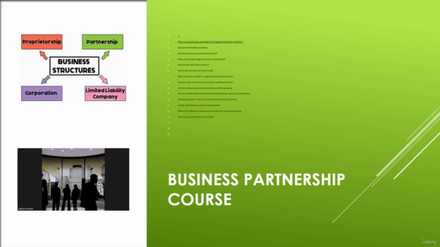 Business Partnership Structure – Screenshot 1