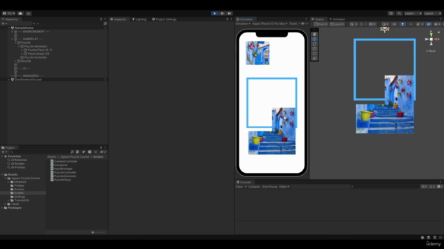 Create a Procedural Jigsaw Puzzle Mobile Game from Scratch – Screenshot 2