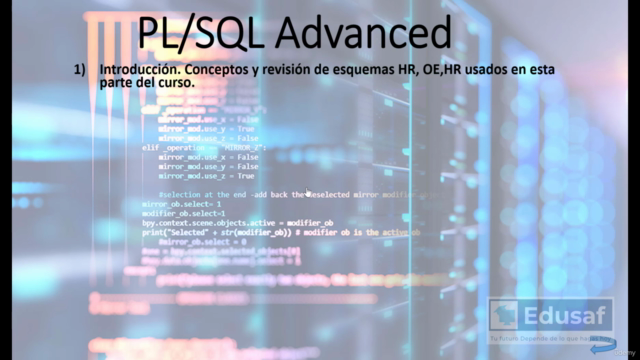 PL/SQL de 0 a 100% y APEX basico con Oracle 19c. – Screenshot 3