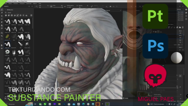 Substance Painter - Aprendendo sobre mapas e texturas. – Screenshot 1