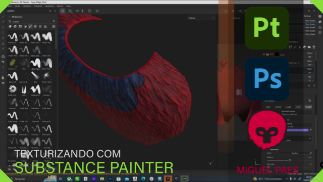 Substance Painter - Aprendendo sobre mapas e texturas. – Screenshot 2