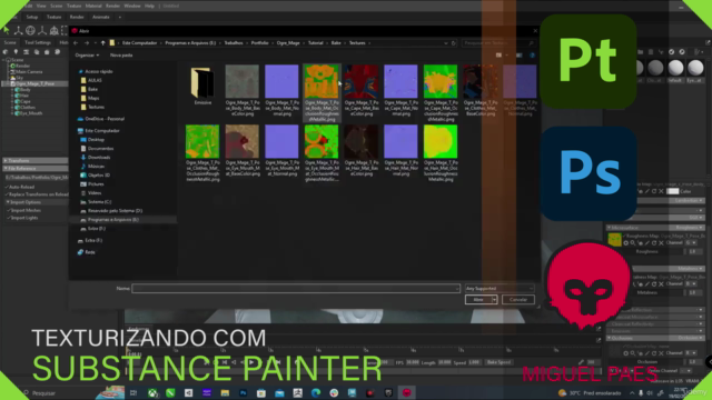 Substance Painter - Aprendendo sobre mapas e texturas. – Screenshot 3