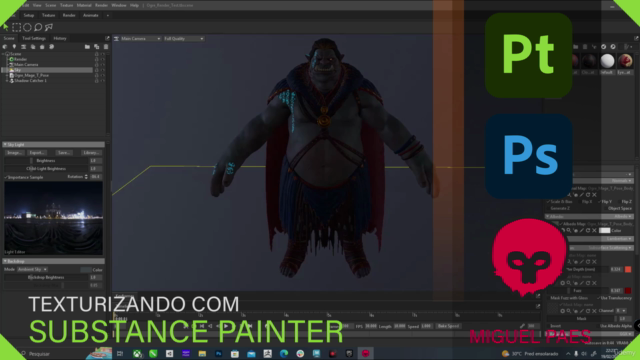 Substance Painter - Aprendendo sobre mapas e texturas. – Screenshot 4