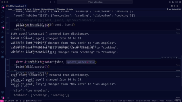 The Ultimate JSON With Python Course + JSONSchema & JSONPath – Screenshot 4