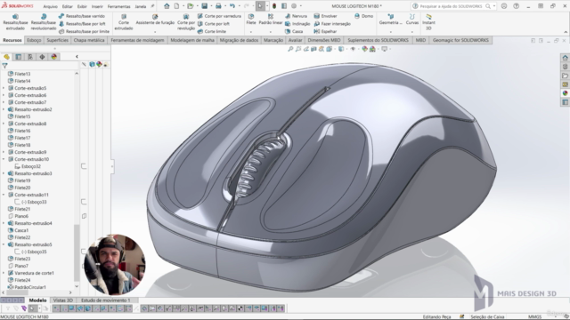 Masterclass | SolidWorks Pro Hard Surfacing – Screenshot 3