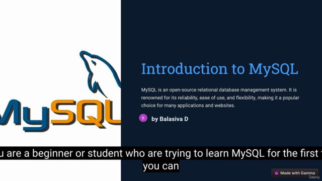 MySQL Ultimate Course 2025 : From Zero To Hero | Learn Mysql – Screenshot 2