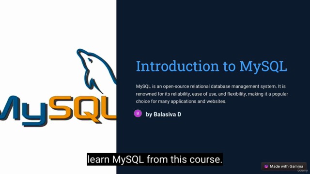 MySQL Ultimate Course 2025 : From Zero To Hero | Learn Mysql – Screenshot 3