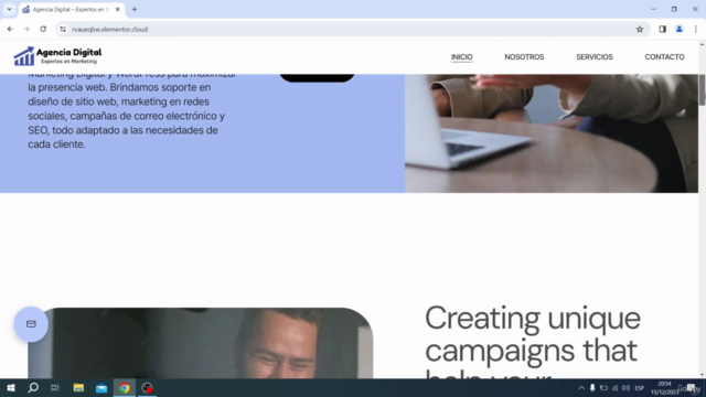 Elementor Kits: Crea una Página Web con Elementor Pro - Screenshot_01