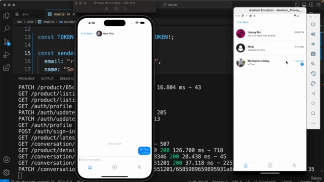 Full Stack React Native: Advanced & Practical Projects – Screenshot 3