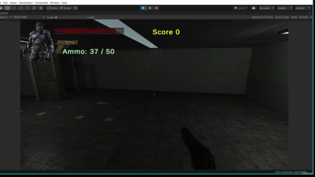 Learn to create 3D FPS course part 1 - Screenshot_04
