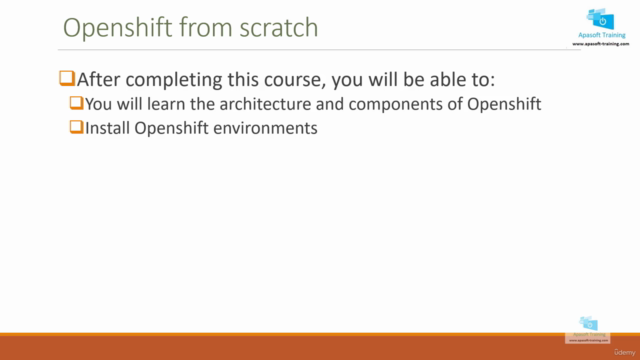 Openshift 4 from scratch – Screenshot 1