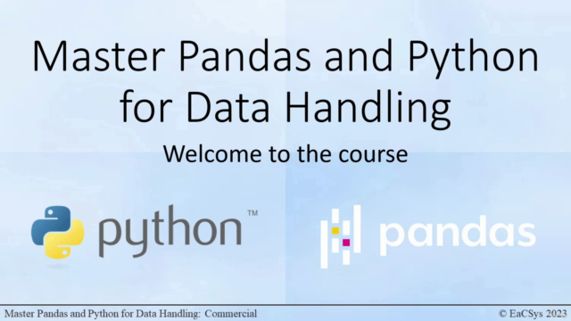 Master Pandas and Python for Data Handling [2025] – Screenshot 2
