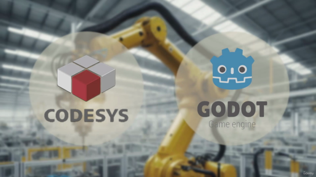 Industrial Digital Twins for Automation - Godot and CoDeSys – Screenshot 2