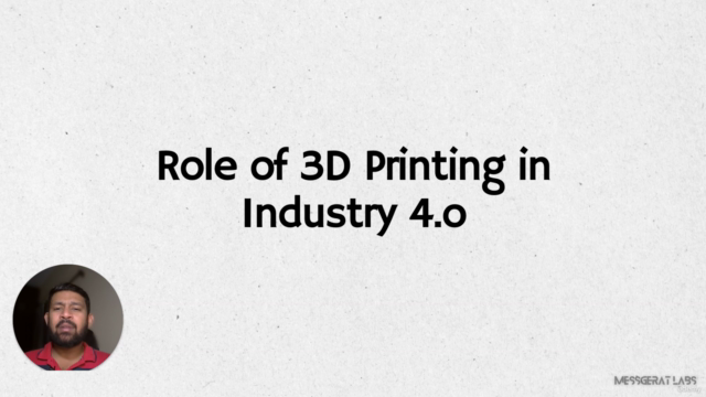 3D Printing(Additive Manufacturing) in Industry 4.0 – Screenshot 1