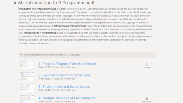 The Comprehensive Programming in R Course - Screenshot_01