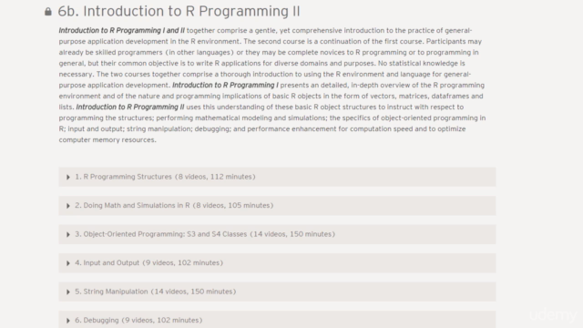 The Comprehensive Programming in R Course - Screenshot_03