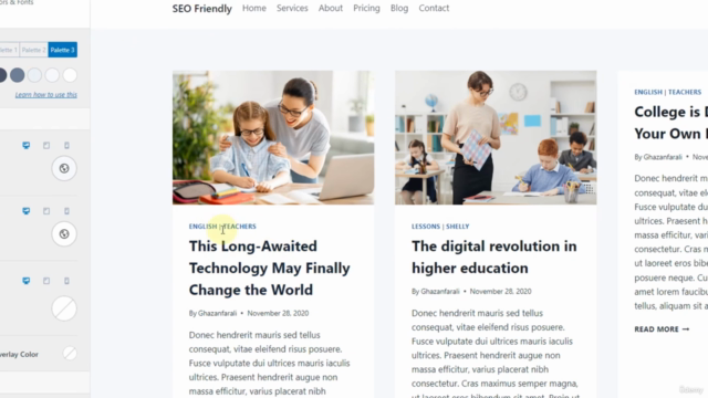 Master Kadence theme - Make websites in Wordpress Gutenberg – Screenshot 1