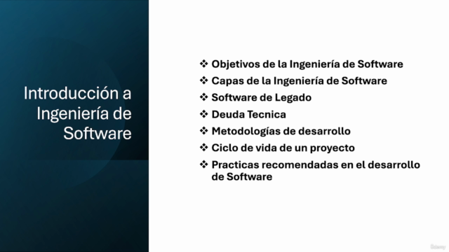 Ingeniería de Software y Arquitectura de Software – Screenshot 1