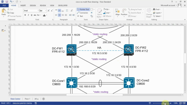 Microsoft Visio For Networking - CCST, CCNA, CCNP, CCIE – Screenshot 1