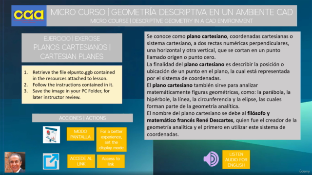 Geometría Descriptiva | Ambiente CAD (Computer Aided Design) – Screenshot 4
