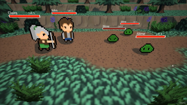 Unity 2.5D Turn-Based RPG - Screenshot_02